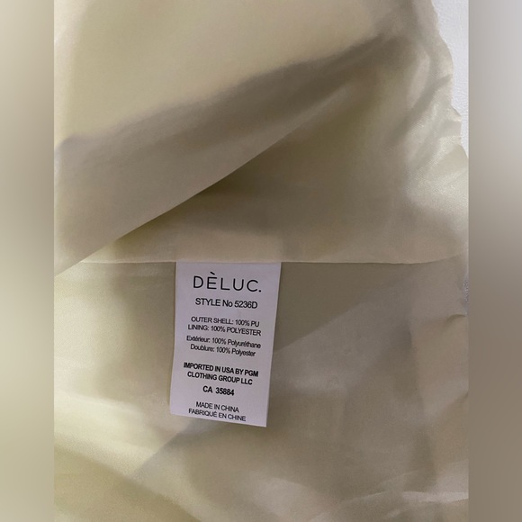 Deluc Faux Leather Jacket - Picture 3 of 4